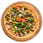 Hot Vegetarian Pizza 