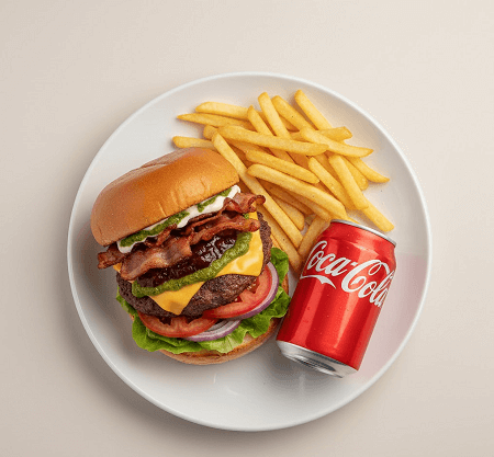 Miami Beef Burger Meal 