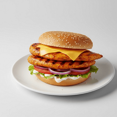 Peri Chicken Manhattan Burger 