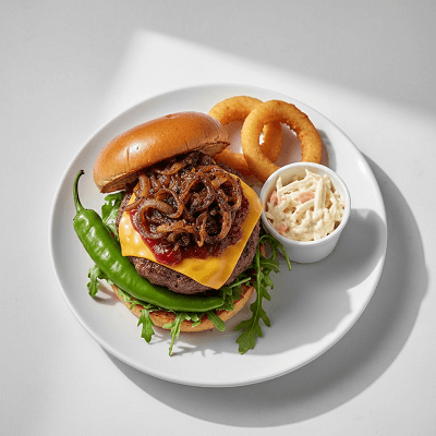 Spiced Gourmet Burger 